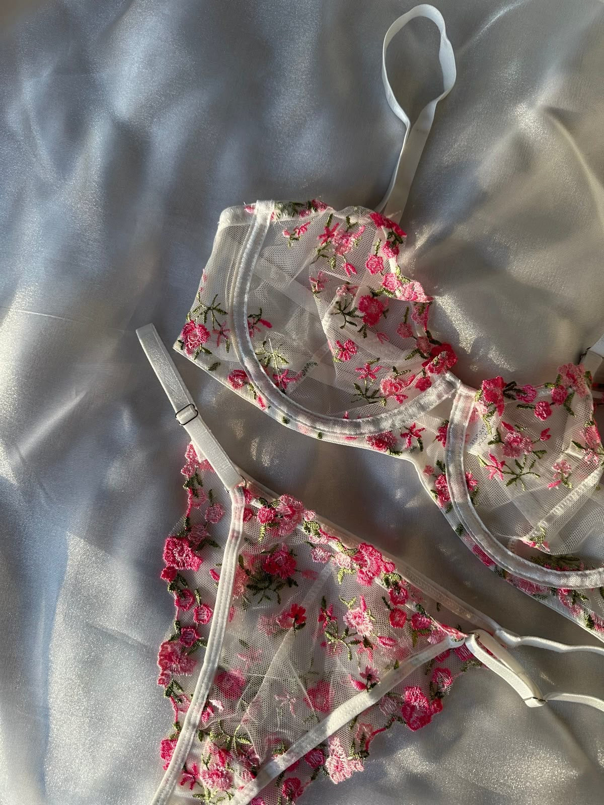 SECRET GARDEN ensemble Soutien-gorge et culotte floral